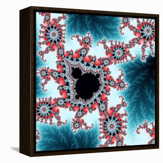 Mandelbrot Fractal-Laguna Design-Framed Premier Image Canvas