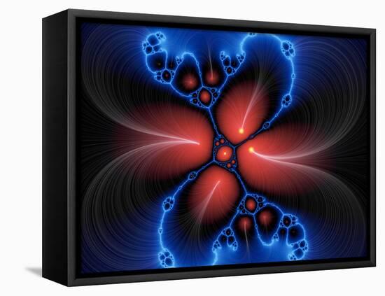 Mandelbrot Fractal-Victor Habbick-Framed Premier Image Canvas