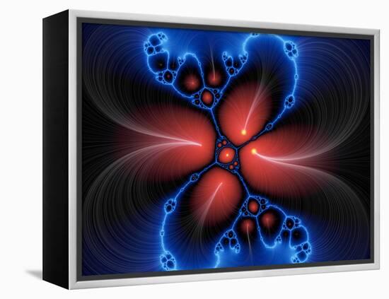 Mandelbrot Fractal-Victor Habbick-Framed Premier Image Canvas