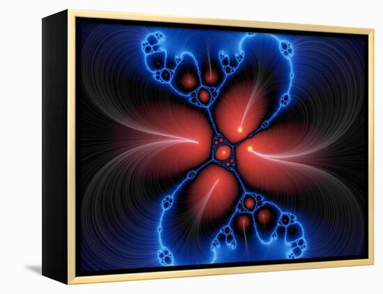 Mandelbrot Fractal-Victor Habbick-Framed Premier Image Canvas