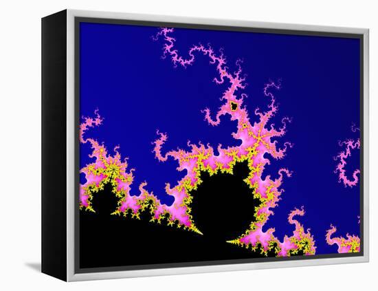 Mandelbrot Fractal-PASIEKA-Framed Premier Image Canvas