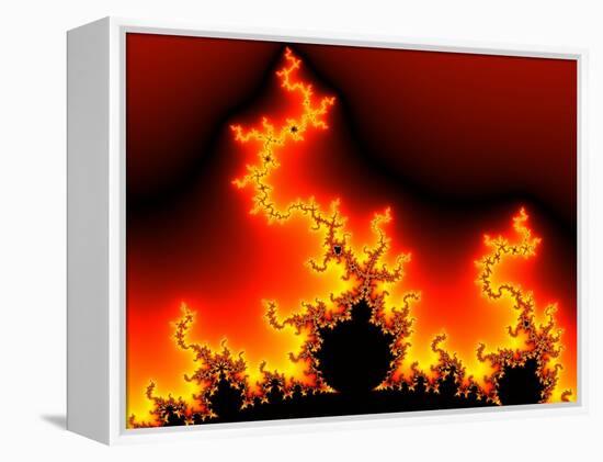 Mandelbrot Fractal-PASIEKA-Framed Premier Image Canvas