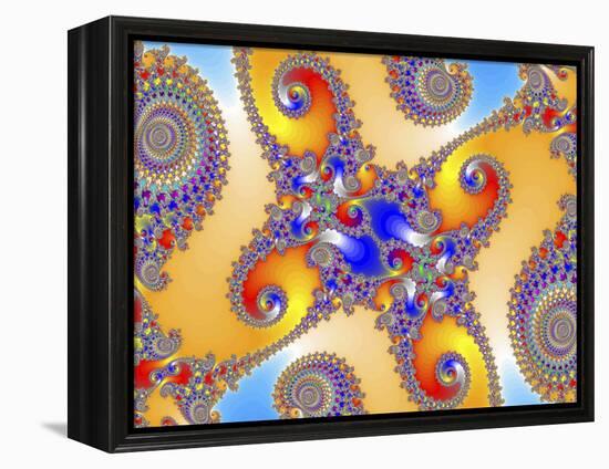 Mandelbrot Fractal-Friedrich Saurer-Framed Premier Image Canvas