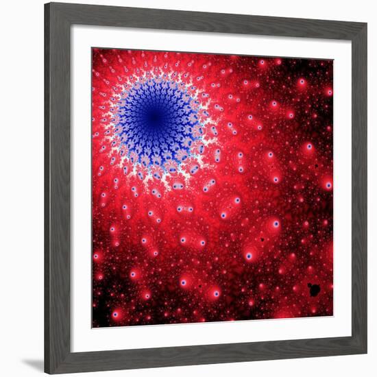 Mandelbrot Fractal-Laguna Design-Framed Photographic Print