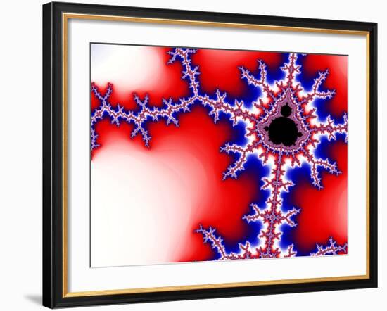 Mandelbrot Fractal-Laguna Design-Framed Photographic Print