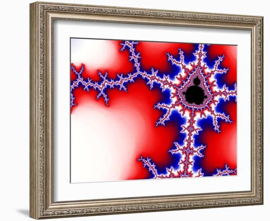 Mandelbrot Fractal-Laguna Design-Framed Photographic Print