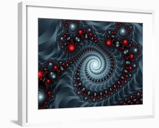 Mandelbrot Fractal-Laguna Design-Framed Photographic Print