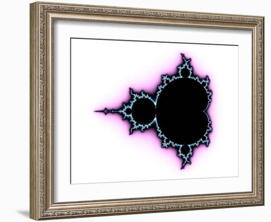 Mandelbrot Fractal-Laguna Design-Framed Photographic Print