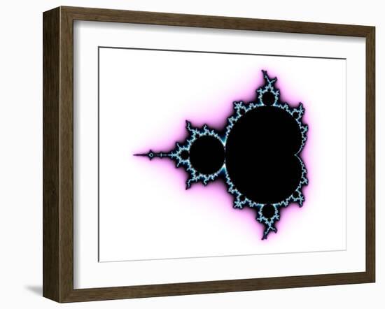 Mandelbrot Fractal-Laguna Design-Framed Photographic Print