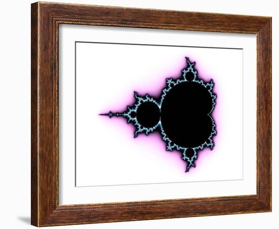 Mandelbrot Fractal-Laguna Design-Framed Photographic Print