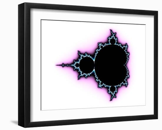 Mandelbrot Fractal-Laguna Design-Framed Photographic Print