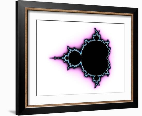 Mandelbrot Fractal-Laguna Design-Framed Photographic Print