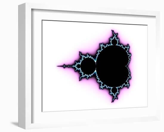 Mandelbrot Fractal-Laguna Design-Framed Photographic Print