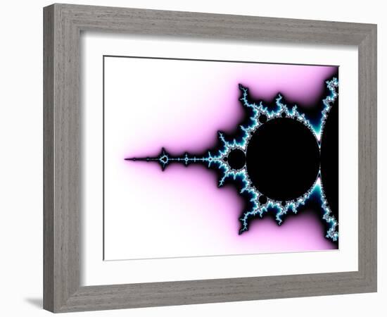 Mandelbrot Fractal-Laguna Design-Framed Photographic Print