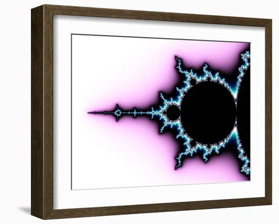 Mandelbrot Fractal-Laguna Design-Framed Photographic Print