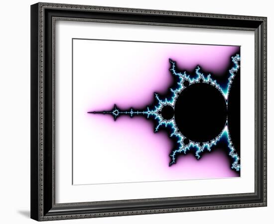 Mandelbrot Fractal-Laguna Design-Framed Photographic Print