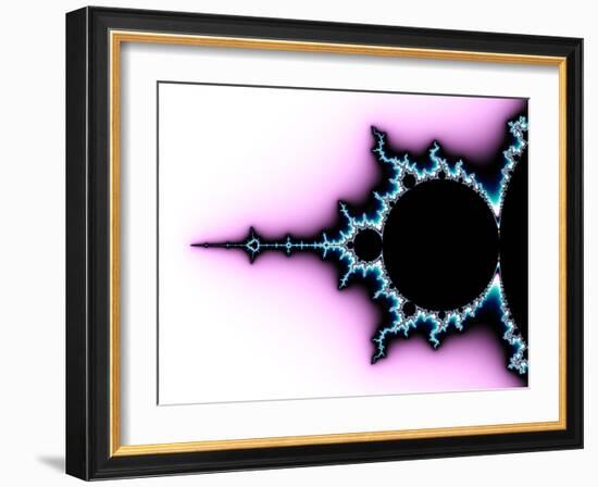 Mandelbrot Fractal-Laguna Design-Framed Photographic Print