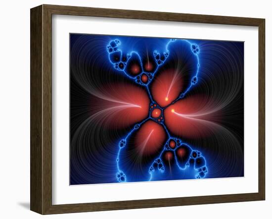 Mandelbrot Fractal-Victor Habbick-Framed Photographic Print