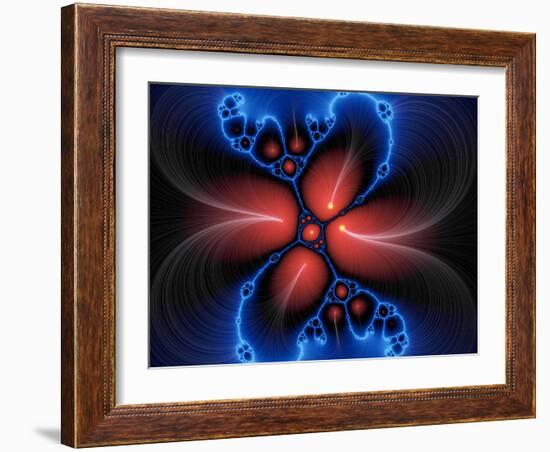 Mandelbrot Fractal-Victor Habbick-Framed Photographic Print