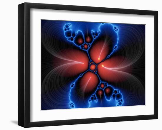 Mandelbrot Fractal-Victor Habbick-Framed Photographic Print