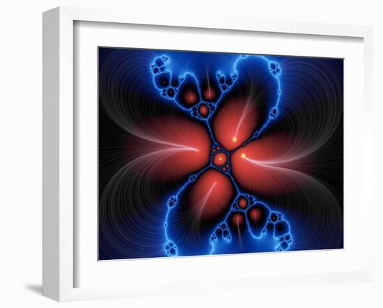 Mandelbrot Fractal-Victor Habbick-Framed Photographic Print