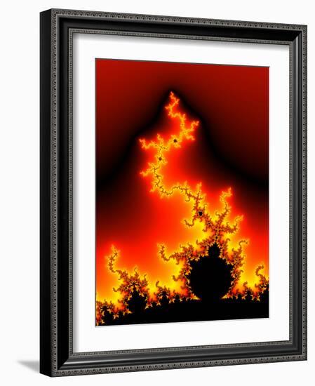 Mandelbrot Fractal-PASIEKA-Framed Photographic Print