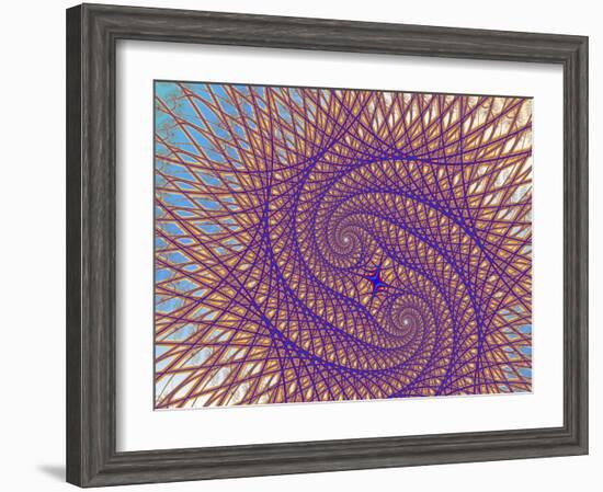 Mandelbrot Fractal-Friedrich Saurer-Framed Photographic Print