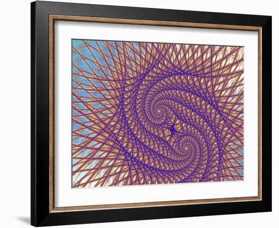 Mandelbrot Fractal-Friedrich Saurer-Framed Photographic Print