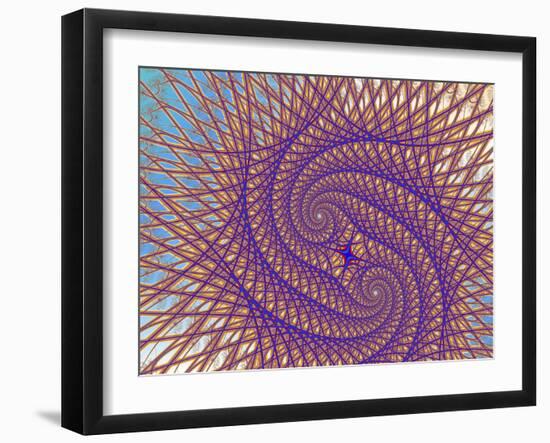 Mandelbrot Fractal-Friedrich Saurer-Framed Photographic Print