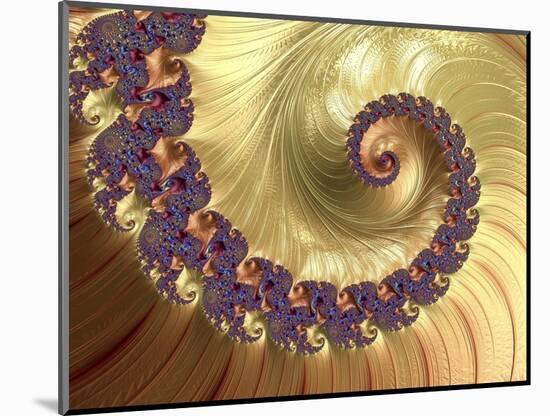 Mandelbrot Fractal-null-Mounted Photographic Print