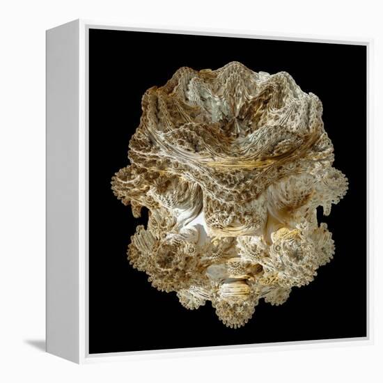 Mandelbulb Fractal-Laguna Design-Framed Premier Image Canvas