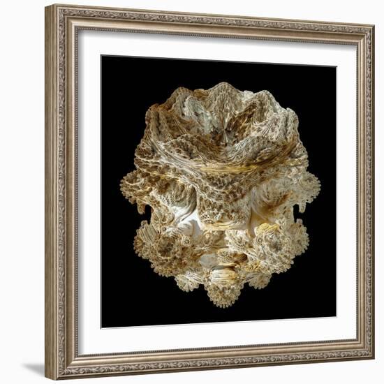 Mandelbulb Fractal-Laguna Design-Framed Premium Photographic Print