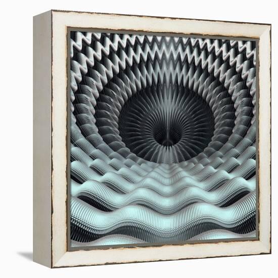 Mandelbulb Fractal-Laguna Design-Framed Premier Image Canvas