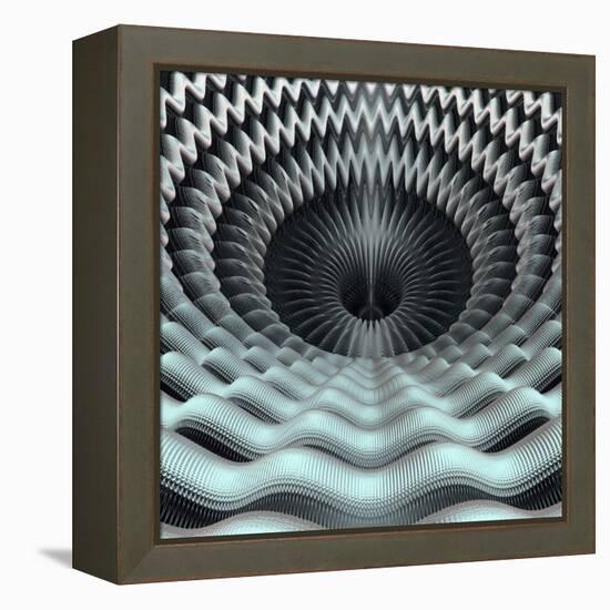 Mandelbulb Fractal-Laguna Design-Framed Premier Image Canvas