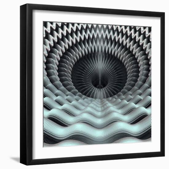 Mandelbulb Fractal-Laguna Design-Framed Premium Photographic Print