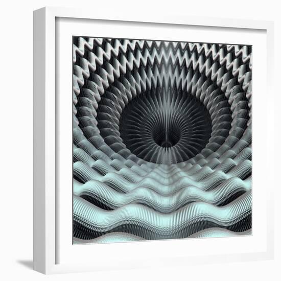 Mandelbulb Fractal-Laguna Design-Framed Premium Photographic Print