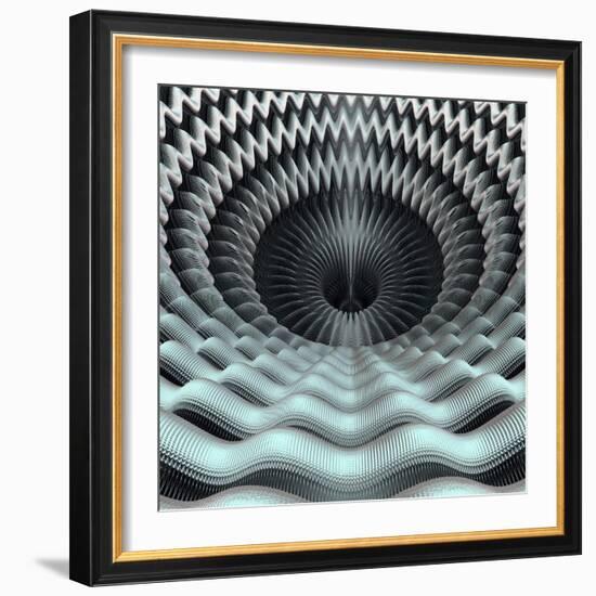 Mandelbulb Fractal-Laguna Design-Framed Premium Photographic Print