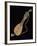 Mandola on Black Background-null-Framed Giclee Print