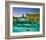 Manege Square and domed roof of the Shopping Centre, Moscow, Russia-null-Framed Art Print