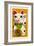 Maneki Neko - Woodblock-Lantern Press-Framed Art Print