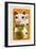 Maneki Neko - Woodblock-Lantern Press-Framed Art Print