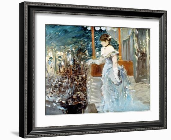 Manet: Cafe-Concert, 1879-Edouard Manet-Framed Giclee Print