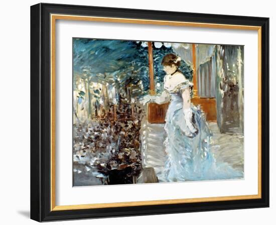 Manet: Cafe-Concert, 1879-Edouard Manet-Framed Giclee Print