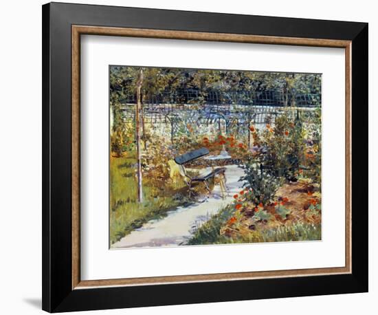 Manet: Garden, 1881-Edouard Manet-Framed Giclee Print