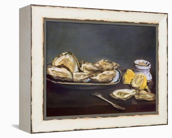 Manet: Oysters, 1862-Edouard Manet-Framed Premier Image Canvas