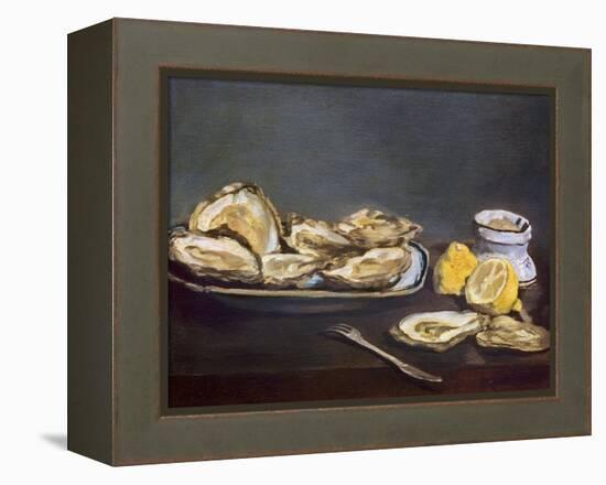 Manet: Oysters, 1862-Edouard Manet-Framed Premier Image Canvas