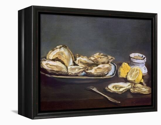 Manet: Oysters, 1862-Edouard Manet-Framed Premier Image Canvas