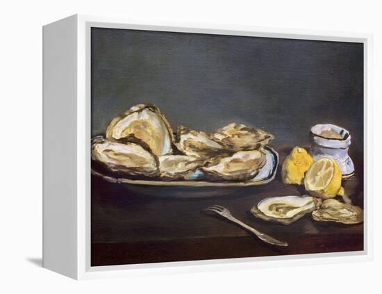 Manet: Oysters, 1862-Edouard Manet-Framed Premier Image Canvas