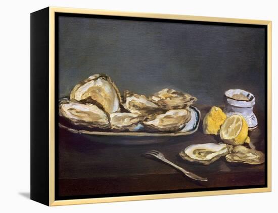 Manet: Oysters, 1862-Edouard Manet-Framed Premier Image Canvas