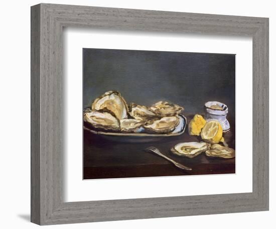 Manet: Oysters, 1862-Edouard Manet-Framed Premium Giclee Print